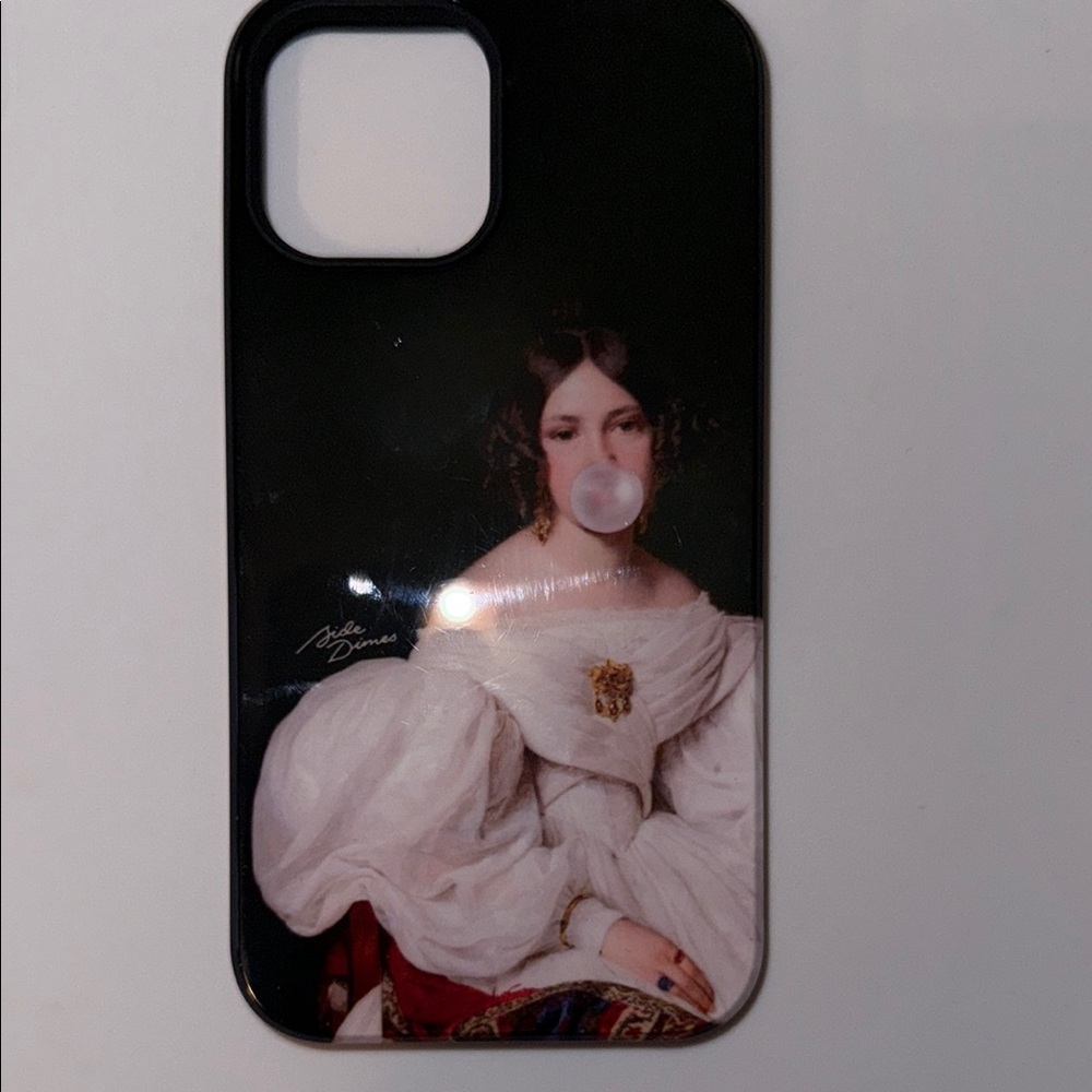 Society6 Black Phone Case with Artistic Design